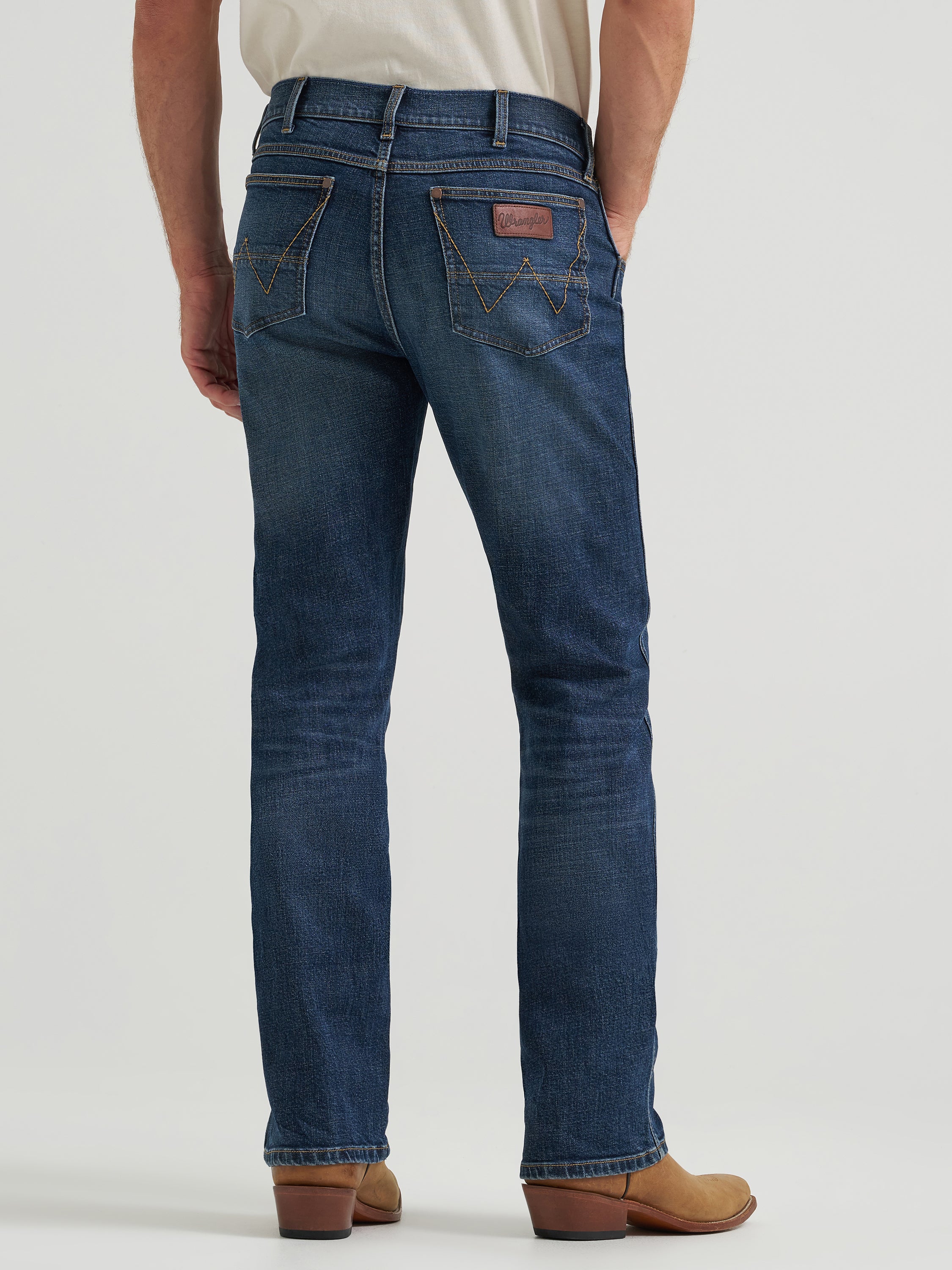 The Hoffman Retro Slim Boot Jeans by Wrangler