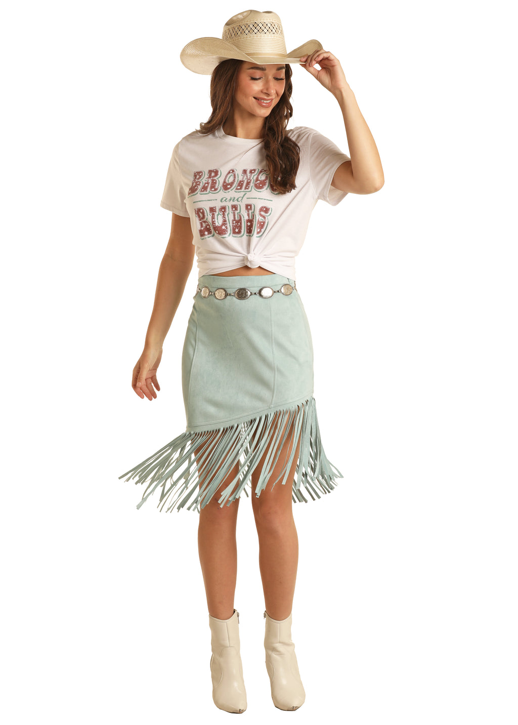 The Tally Ho Skirt by Rock & Roll Denim