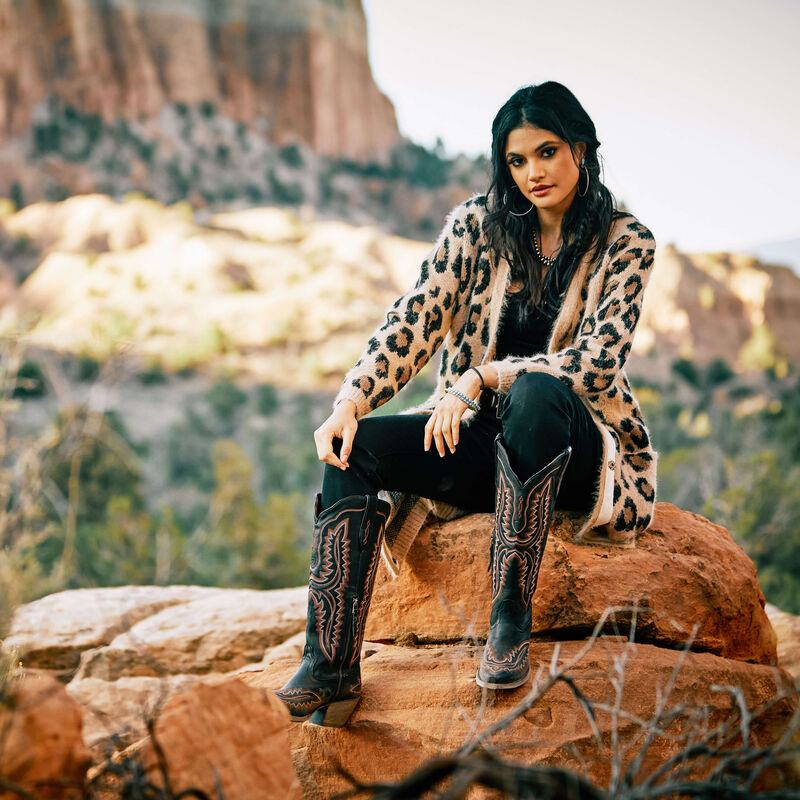 The Brooklyn Black Casanova Boot by ARIAT