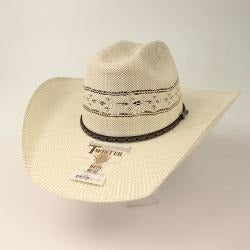 The Class Act Bronc Rider Straw Cowboy Hat by Twister