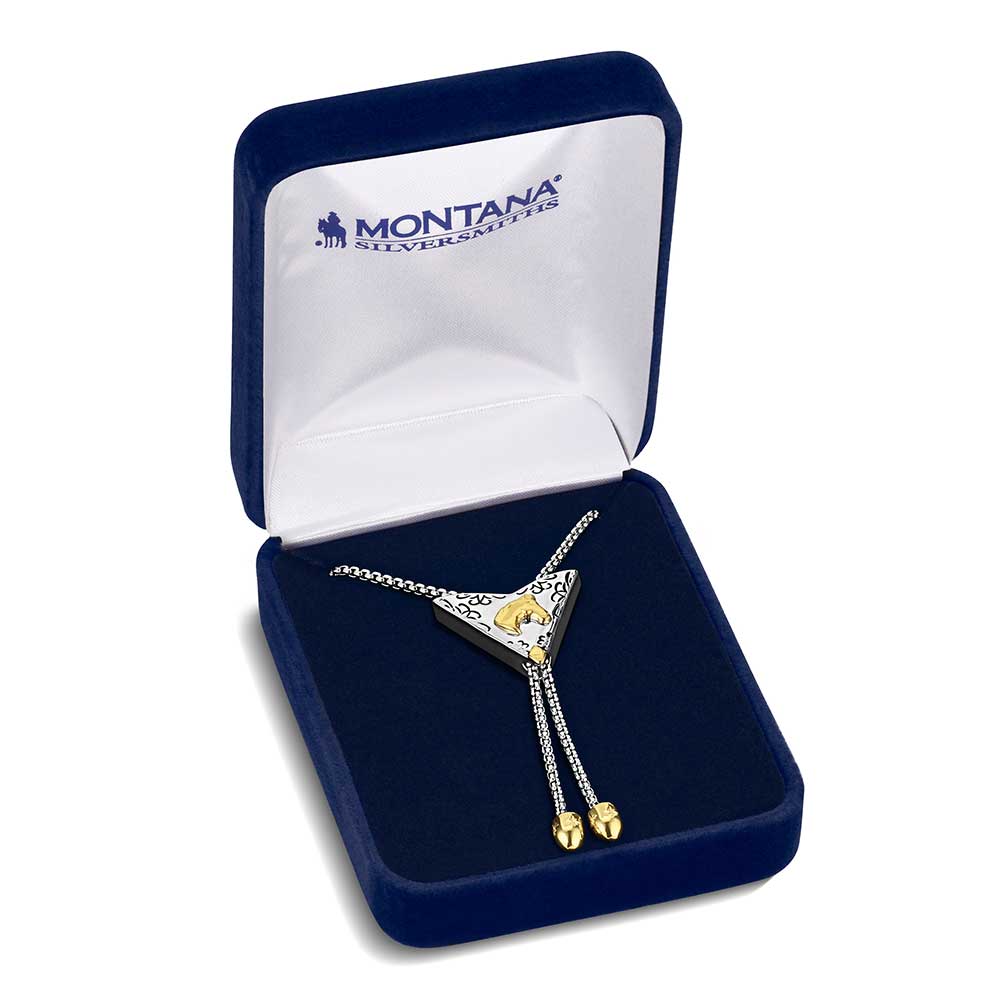 Regal Rider Bolo Necklace by Montana Silversmiths