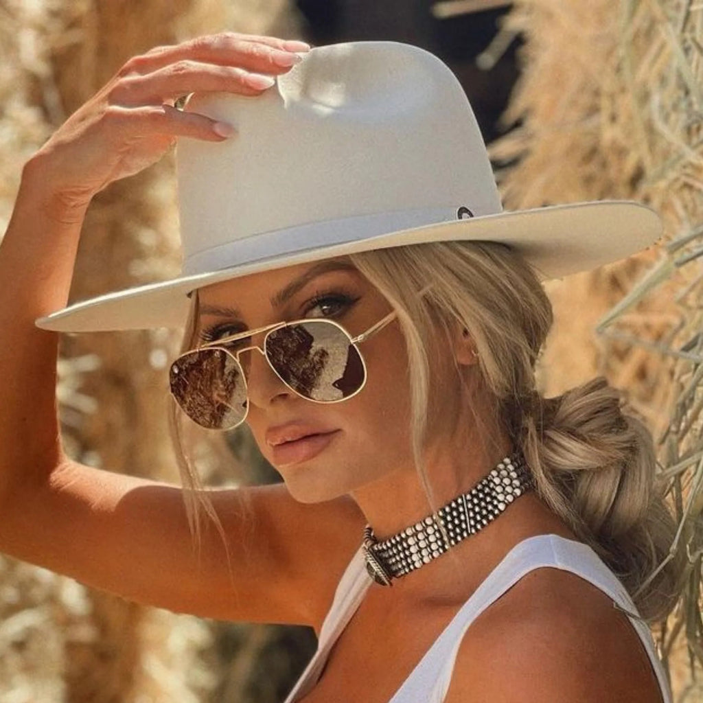 Lariat Sunglasses in Dawn by American Bonfire
