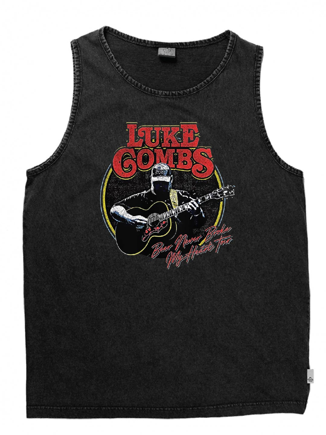 Luke Combs Acid Wash Men's Tank Top