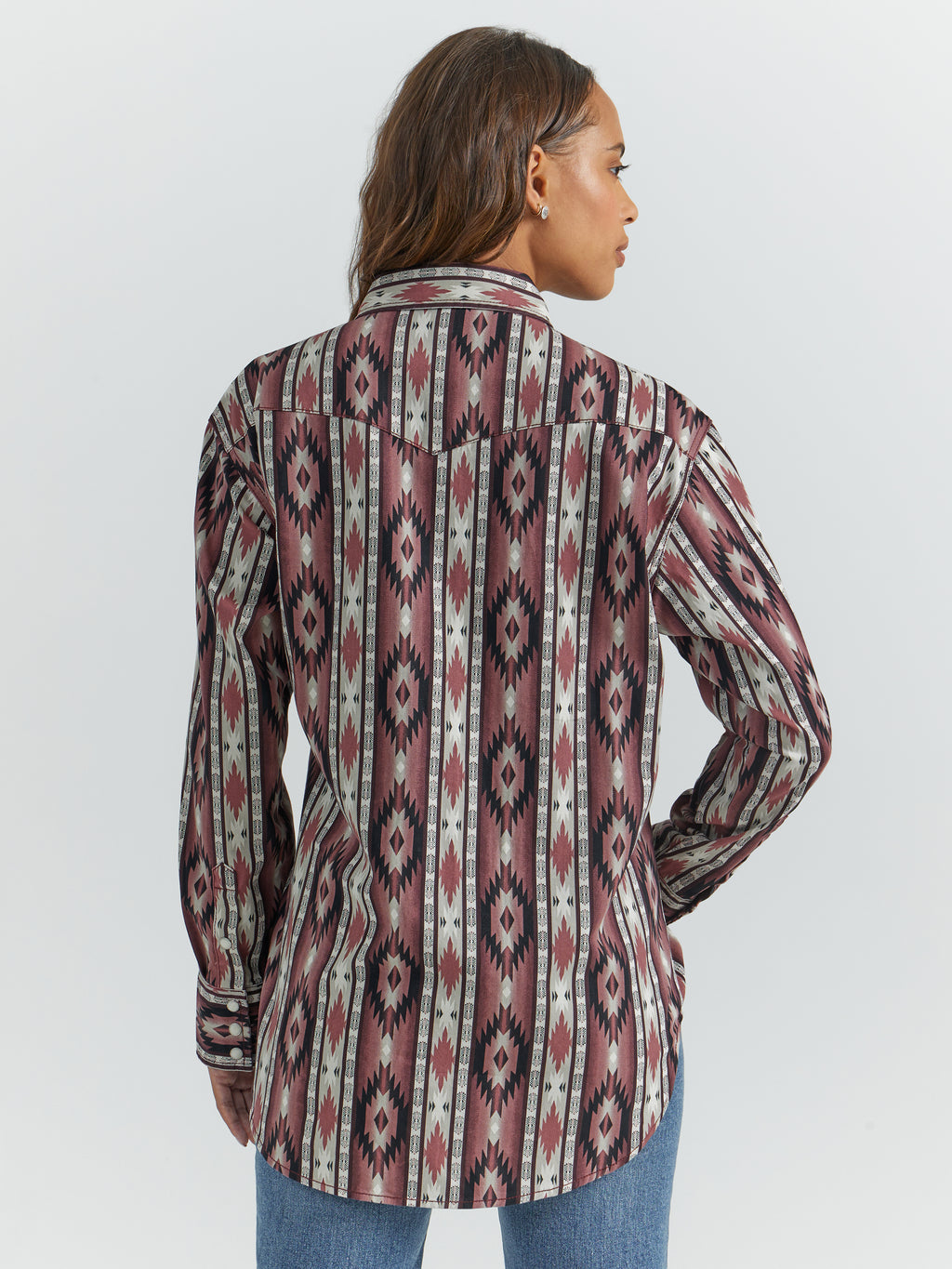 The Callie Joe Aztec Snap Shirt by Wrangler