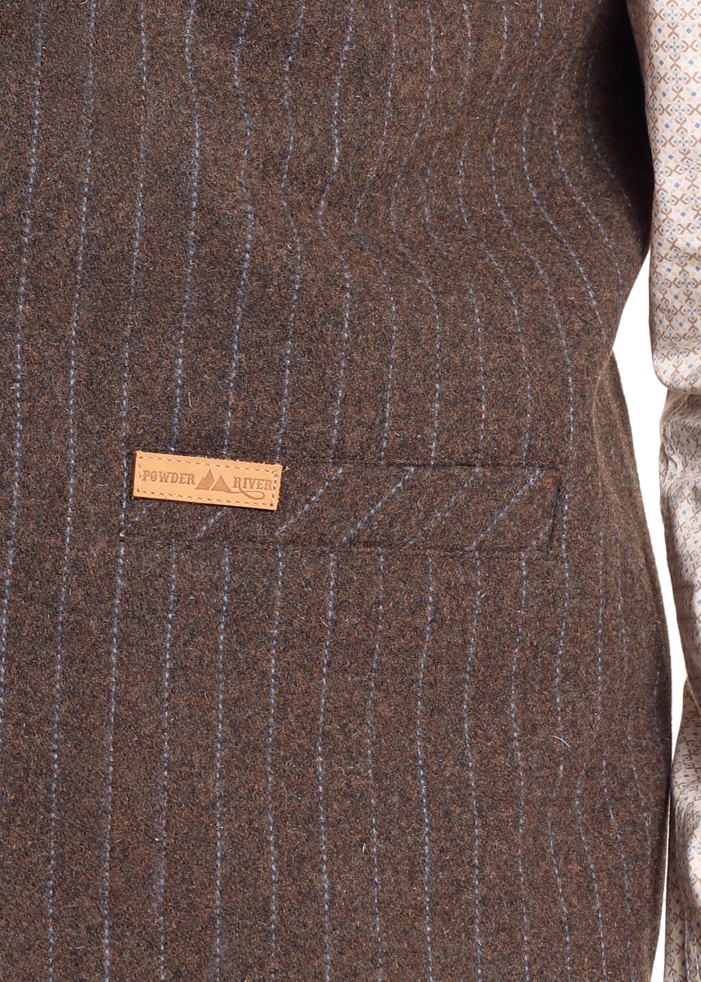 The Montana Men's Wool Vest by Powder River