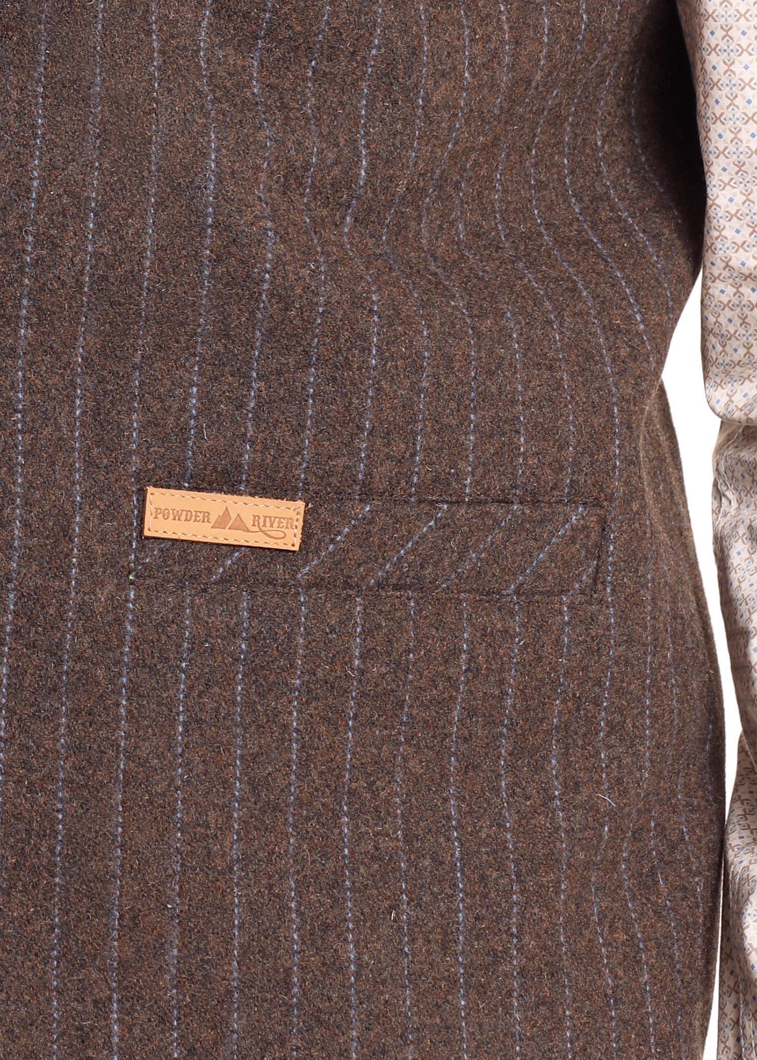 The Montana Men's Wool Vest by Powder River
