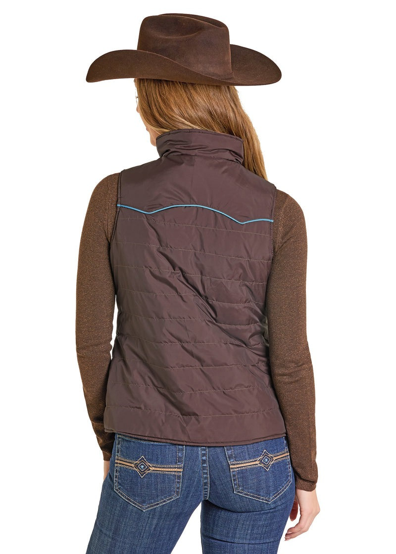 The Chocolate Horse Delight Vest by Panhandle Slim
