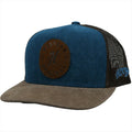 Spur Hooey Trucker Hat - Ocean Blue/Brown