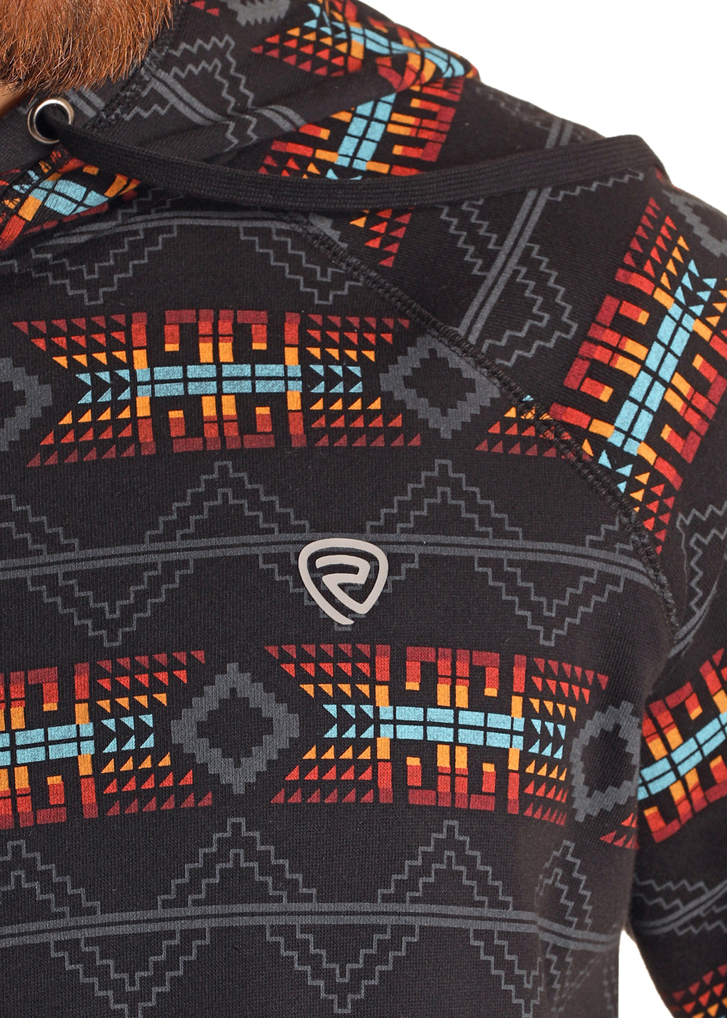 Kansas King Aztec Hoodie By Rock & Roll Denim