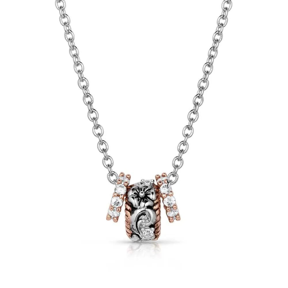 The Wildflower Elegance Ring Necklace by Montana Silversmiths