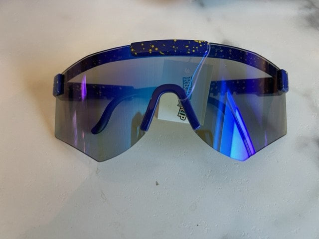 Blue Sporty Sunglasses