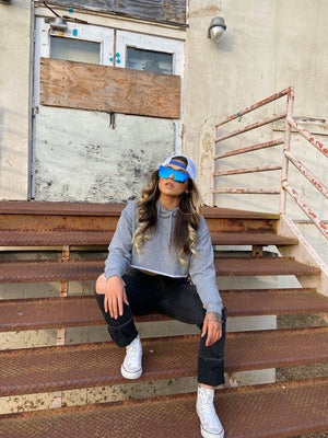 Kerosene Sunglasses in Surf Rider Blue By American Bonfire