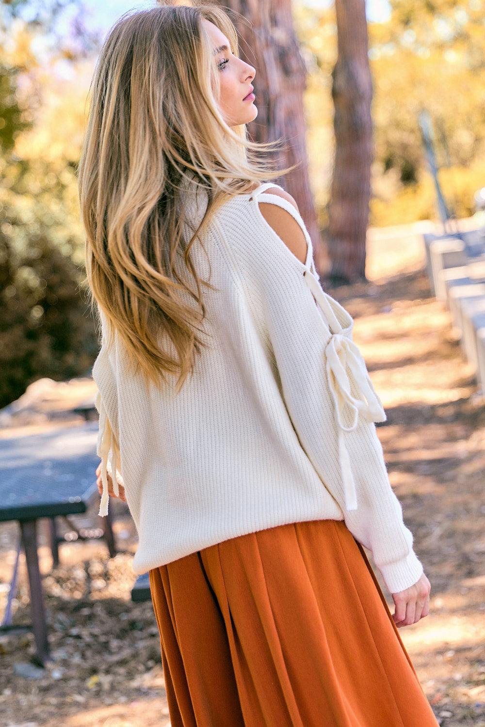 Cream Puff Sweater