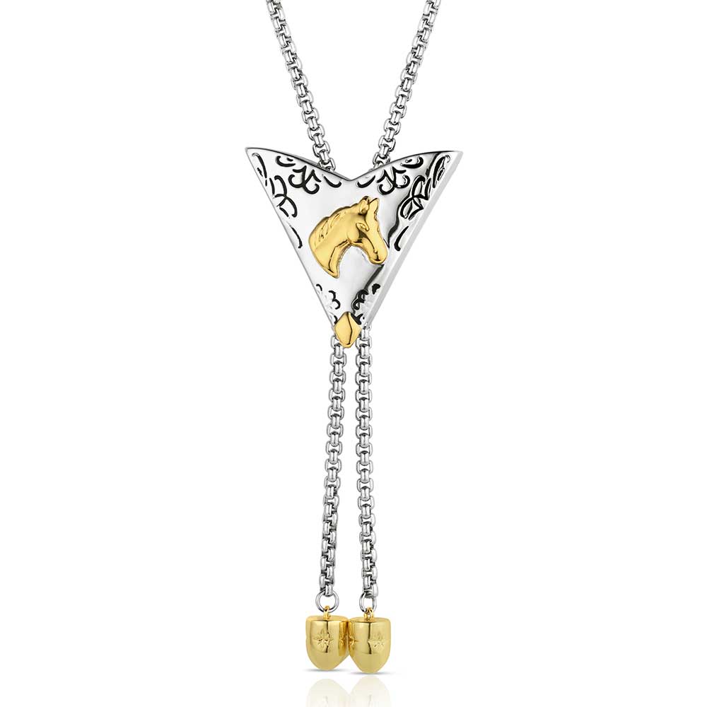 Regal Rider Bolo Necklace by Montana Silversmiths