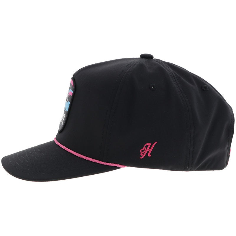 Cheyenne Hooey Trucker Hat - Black Pink