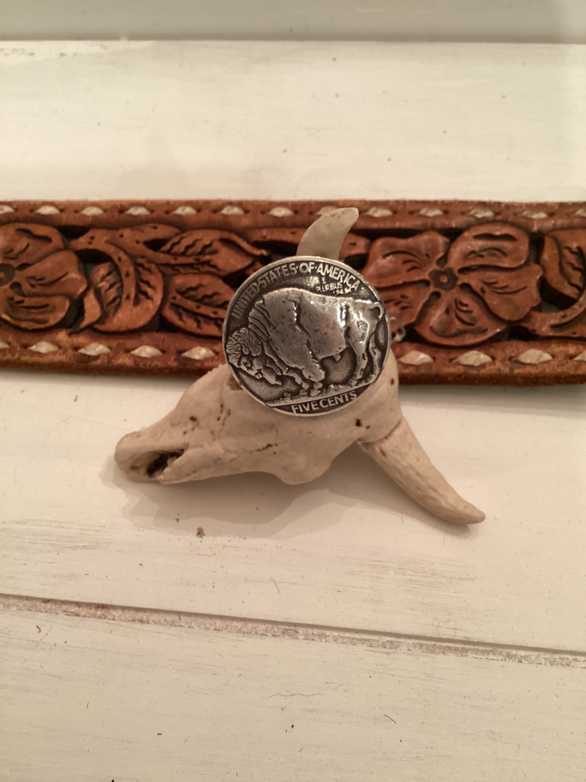 Majestic Buffalo Ring