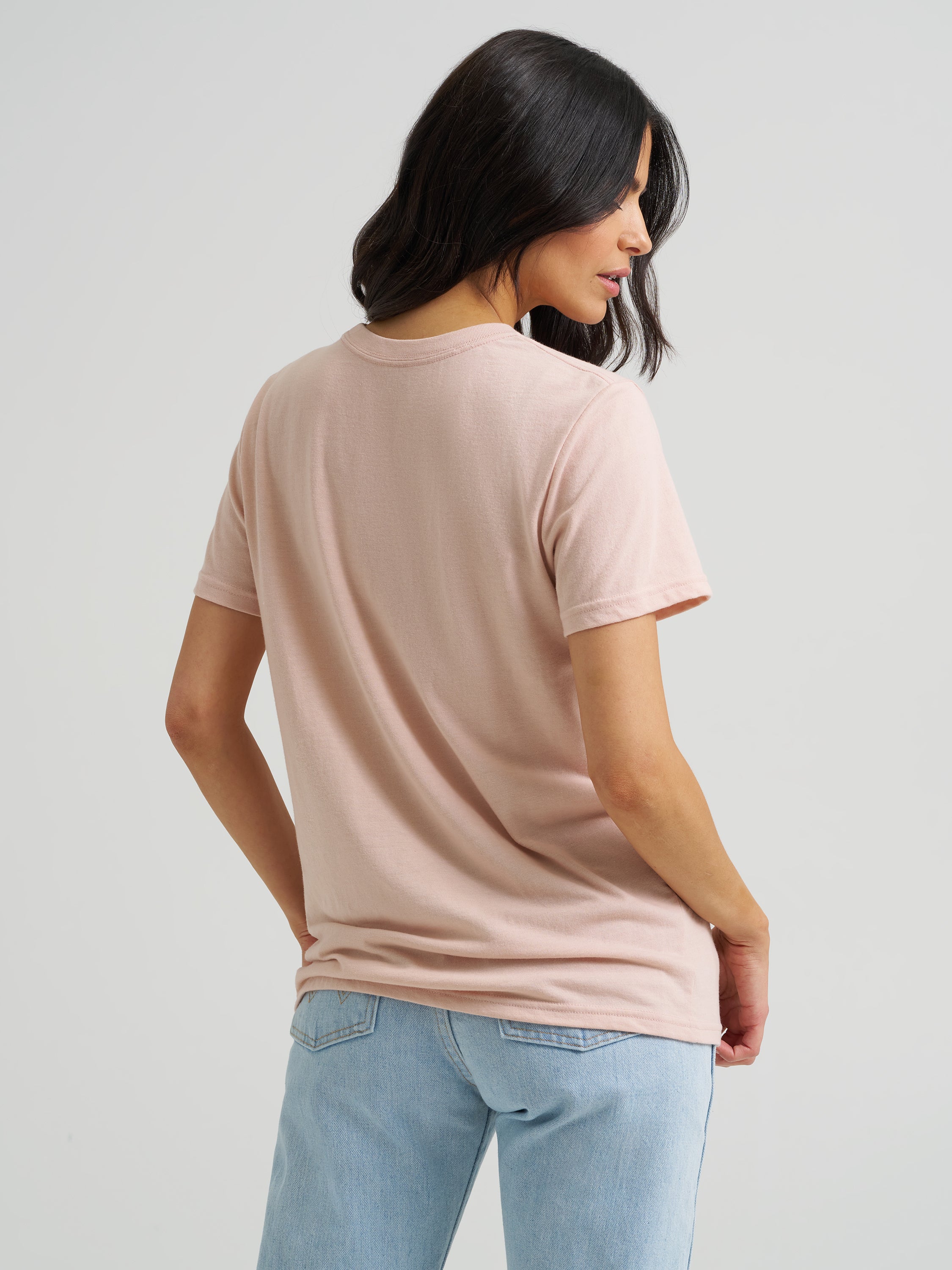 Peachy Classic Rope Regular Fit Tee by Wrangler