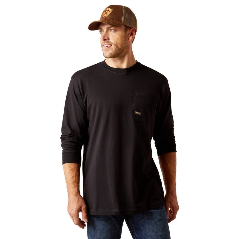 Ariat Men's Rebar Work Hard Live Free T-Shirt