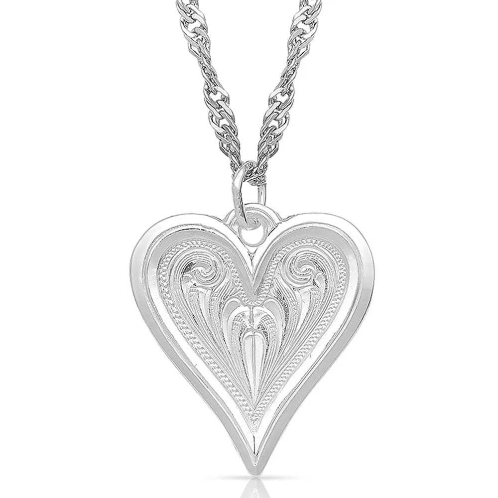 Just My Heart Necklace by Montana Silversmiths
