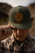 Spur Hat by Hooey in Olive/Grey