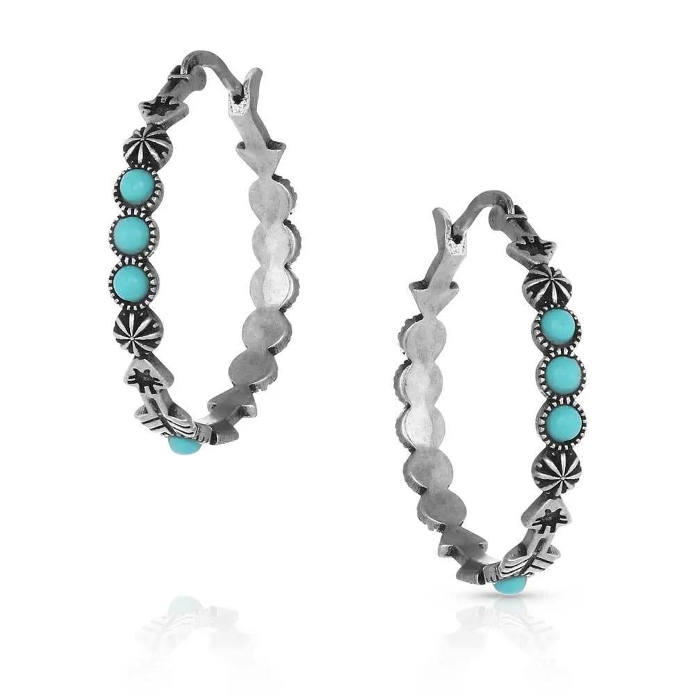 The Perfect Loop Earrings by Montana Silversmiths
