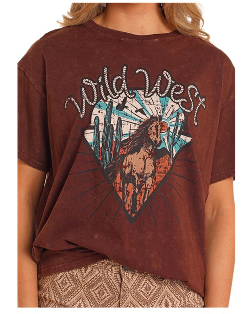 The Wild West Tee by Rock & Roll Denim