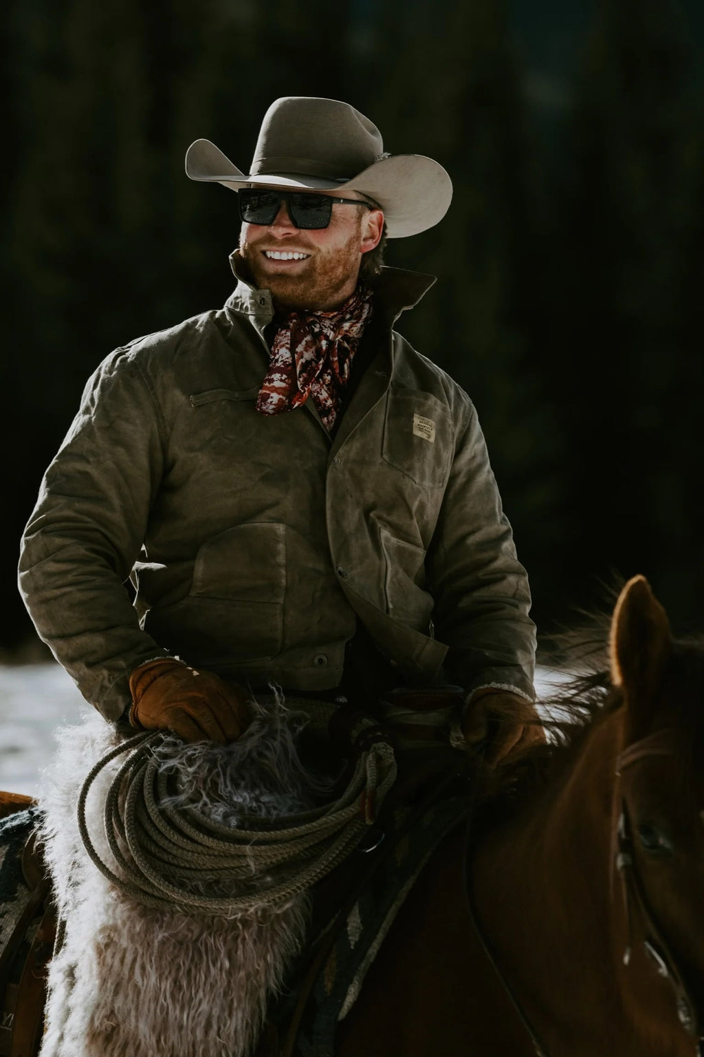 Rhino Sunglasses in Black by American Bonfire