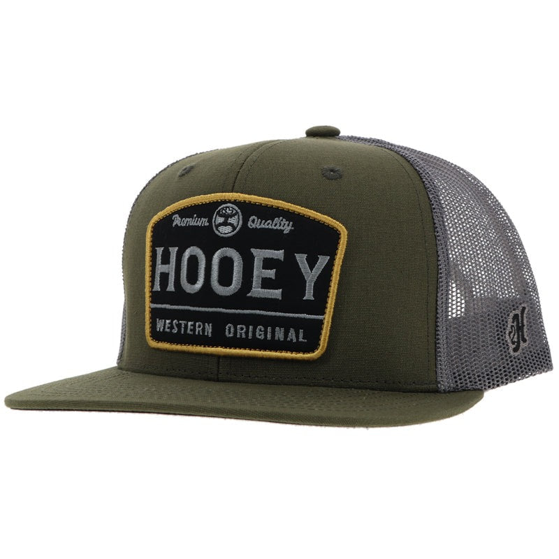 Hooey "Trip" Military Green/Grey Hat