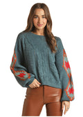 The Sierra Nevada Sweater in Jade