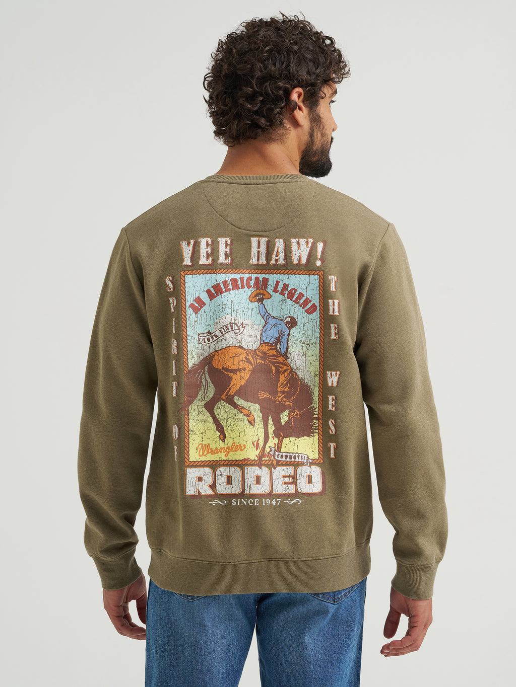 Spirit of the West Crewneck By Wrangler
