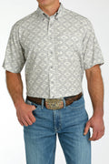 The Salt Canyon Aztec Button Up S/S Shirt by Cinch