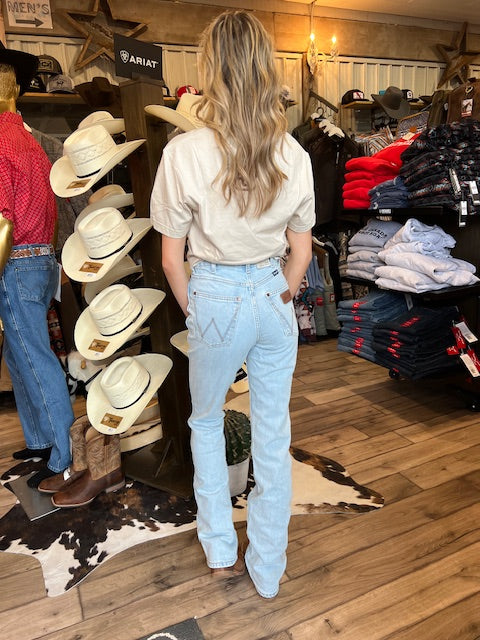 The Jackson Light Wash Bailey High Rise Jeans by Wrangler
