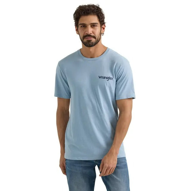 The Long Live Cowboys Bronc Men's Tee By Wrangler