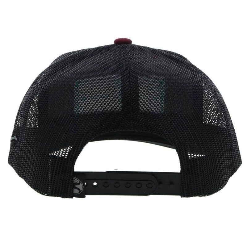 Hooey Holley Hat Maroon/Black