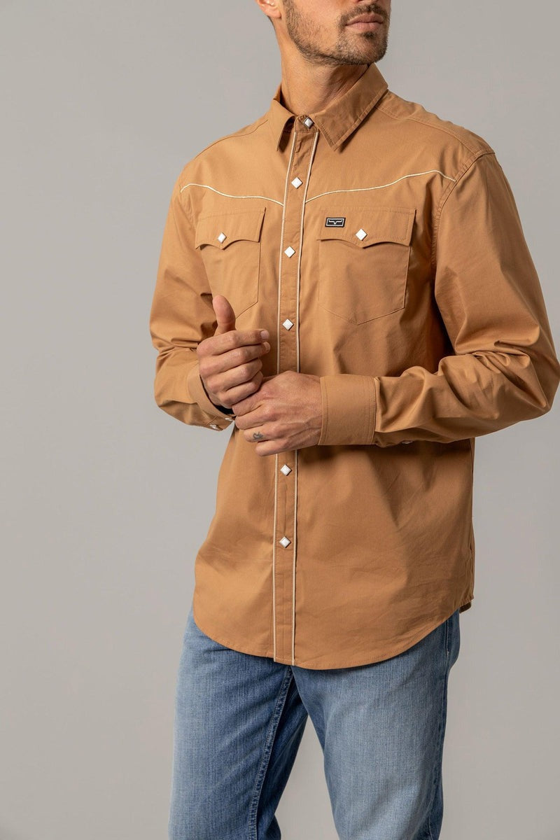 The Laneboro Pearl Snap by Kimes Ranch - Brown