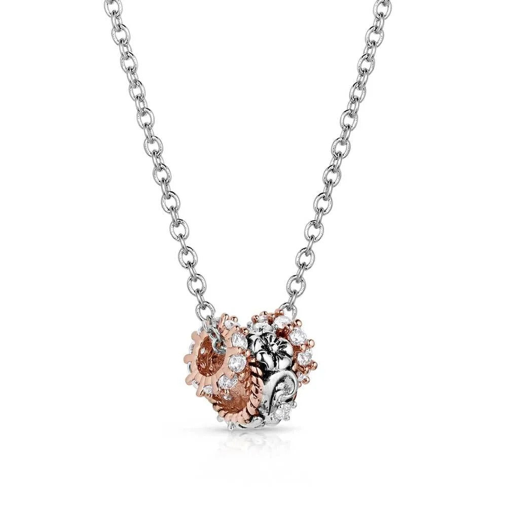 The Wildflower Elegance Ring Necklace by Montana Silversmiths