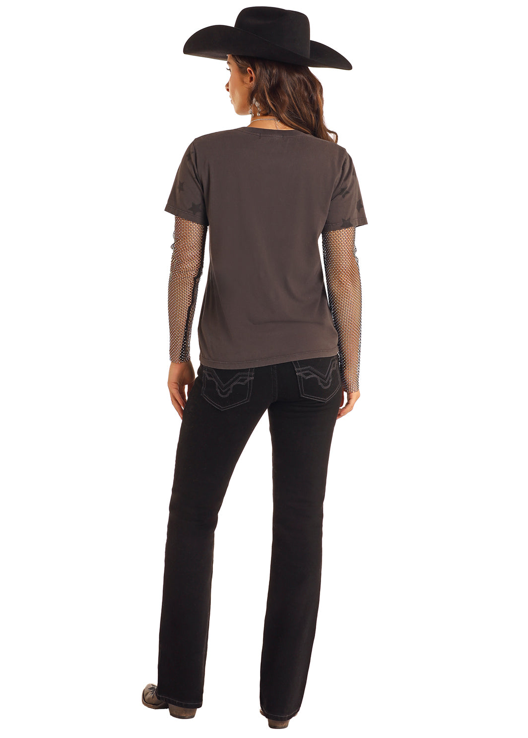 The Rhinestone Rodeo Tee by Rock & Roll Denim