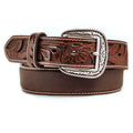 The Fort Worth Men's Ariat Brown Leather Belt
