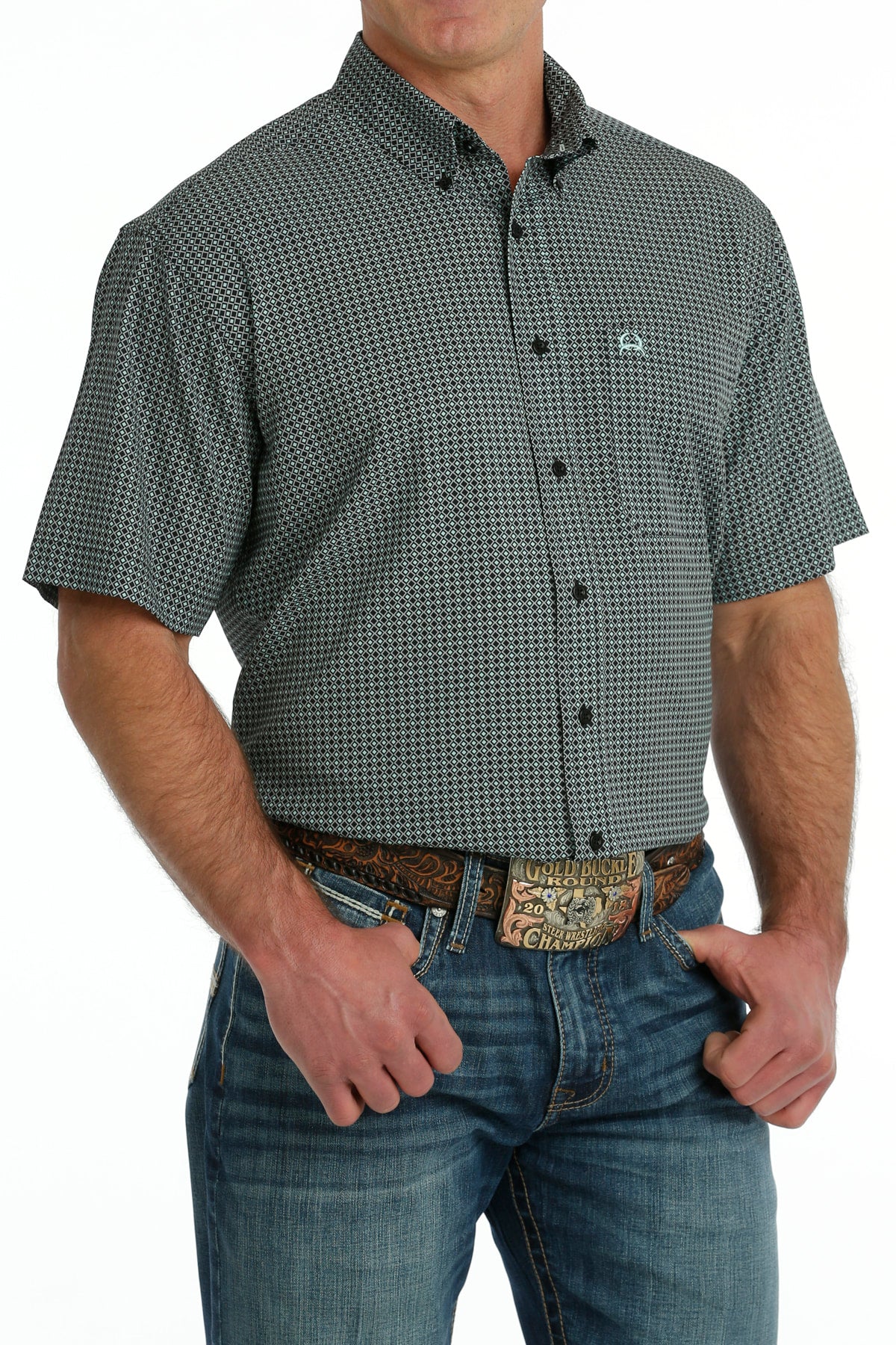 The Lane Frost Arenaflex Button Up Shirt by Cinch