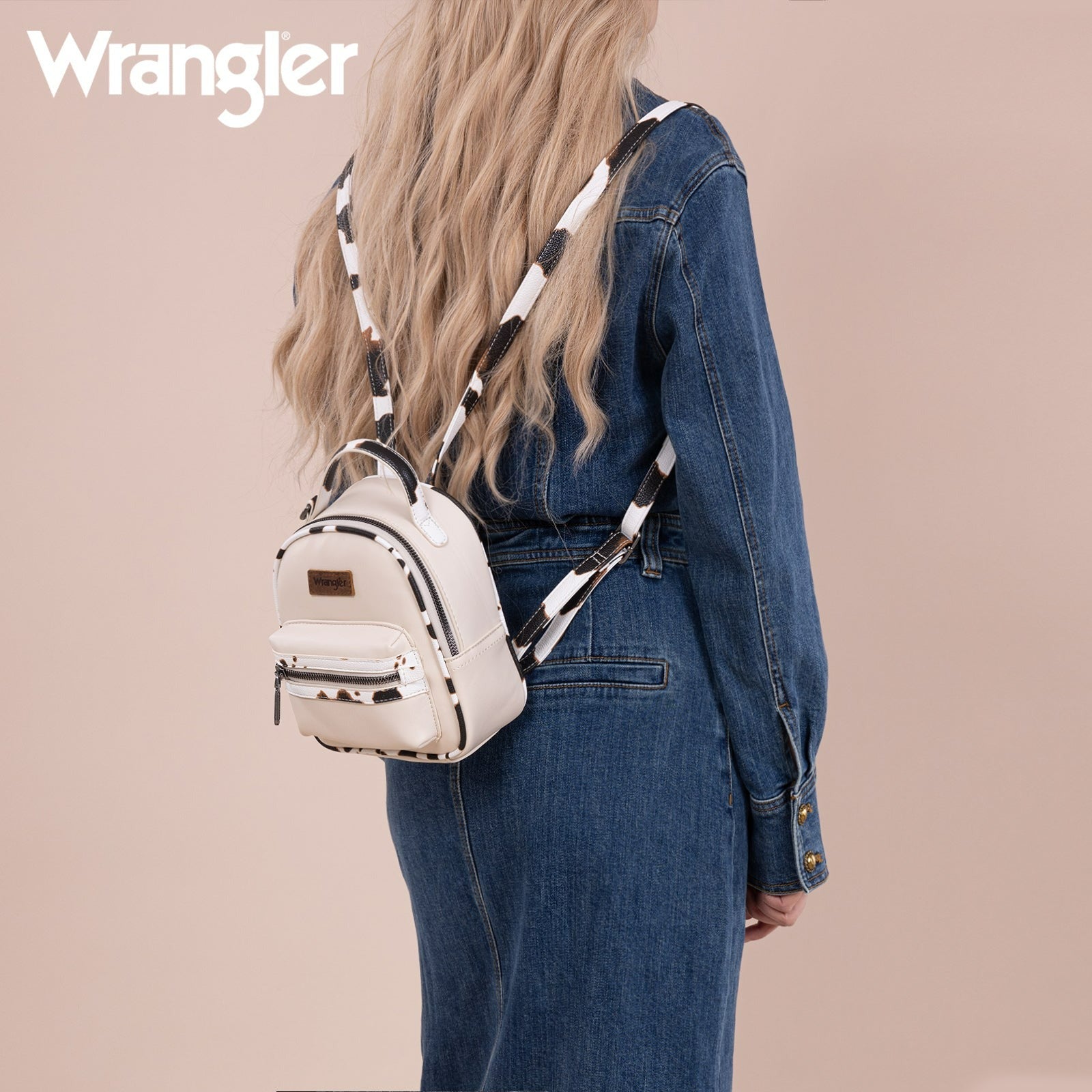 The Dairy Delight Mini Backpack by Wrangler - Tan