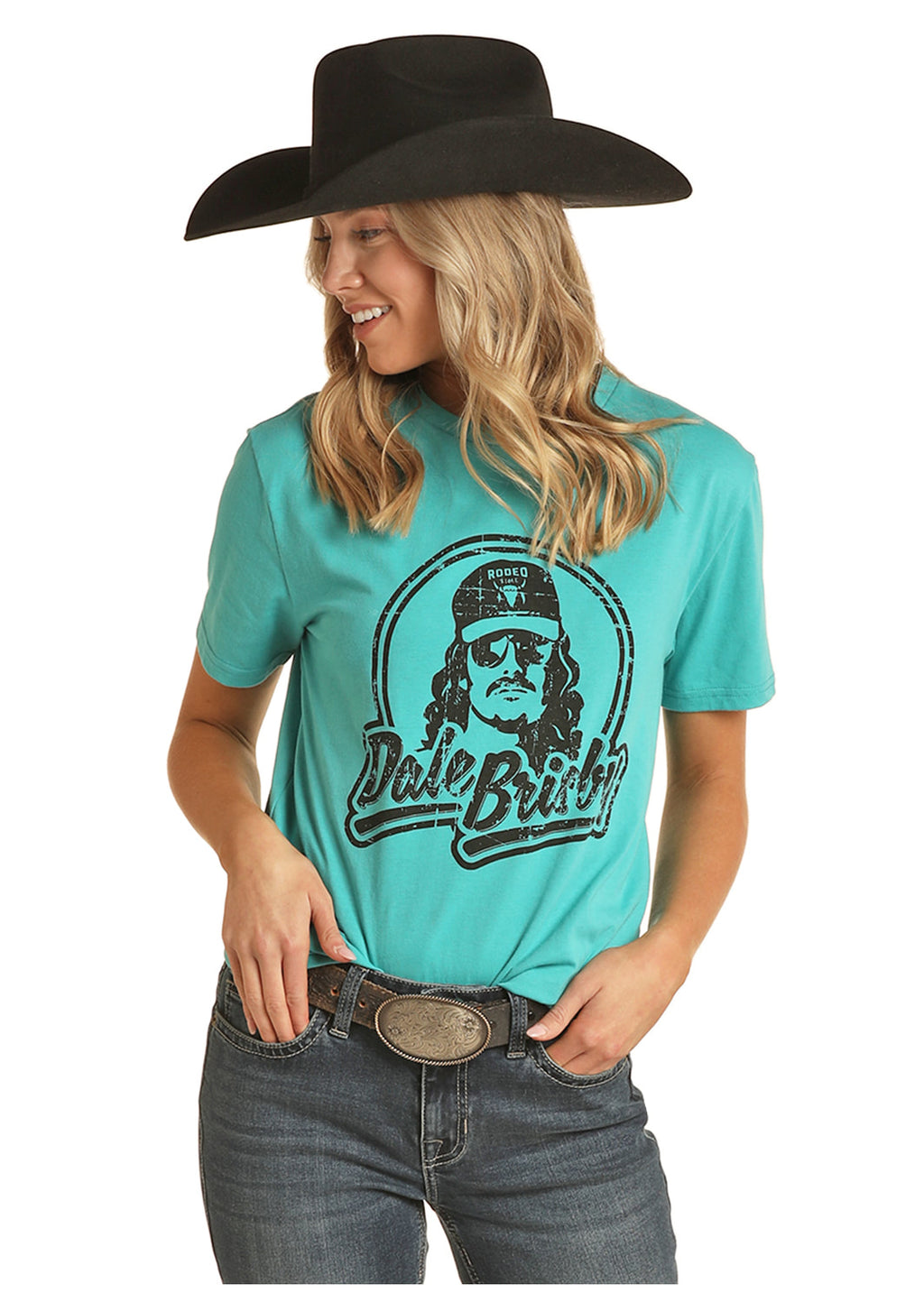 Super Daled Out Turquoise Tee