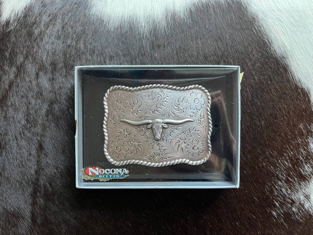 Longhorn Belt Buckle
