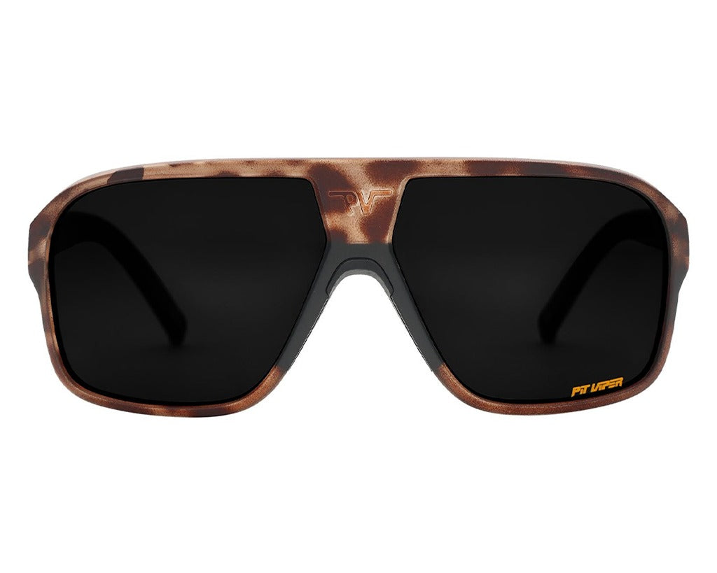 The Flight Optics in Landlocked Polarized SmokeSunglasses by Pit Viper