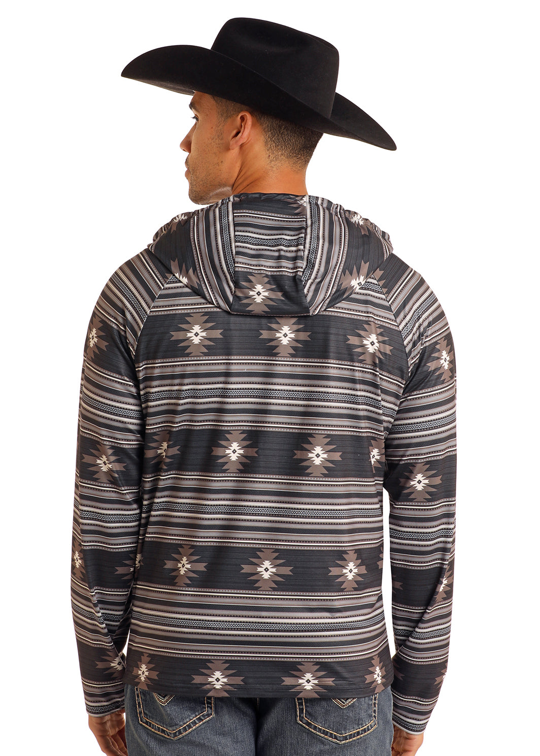 Aztec Performance Hoodie By Rock & Roll Denim