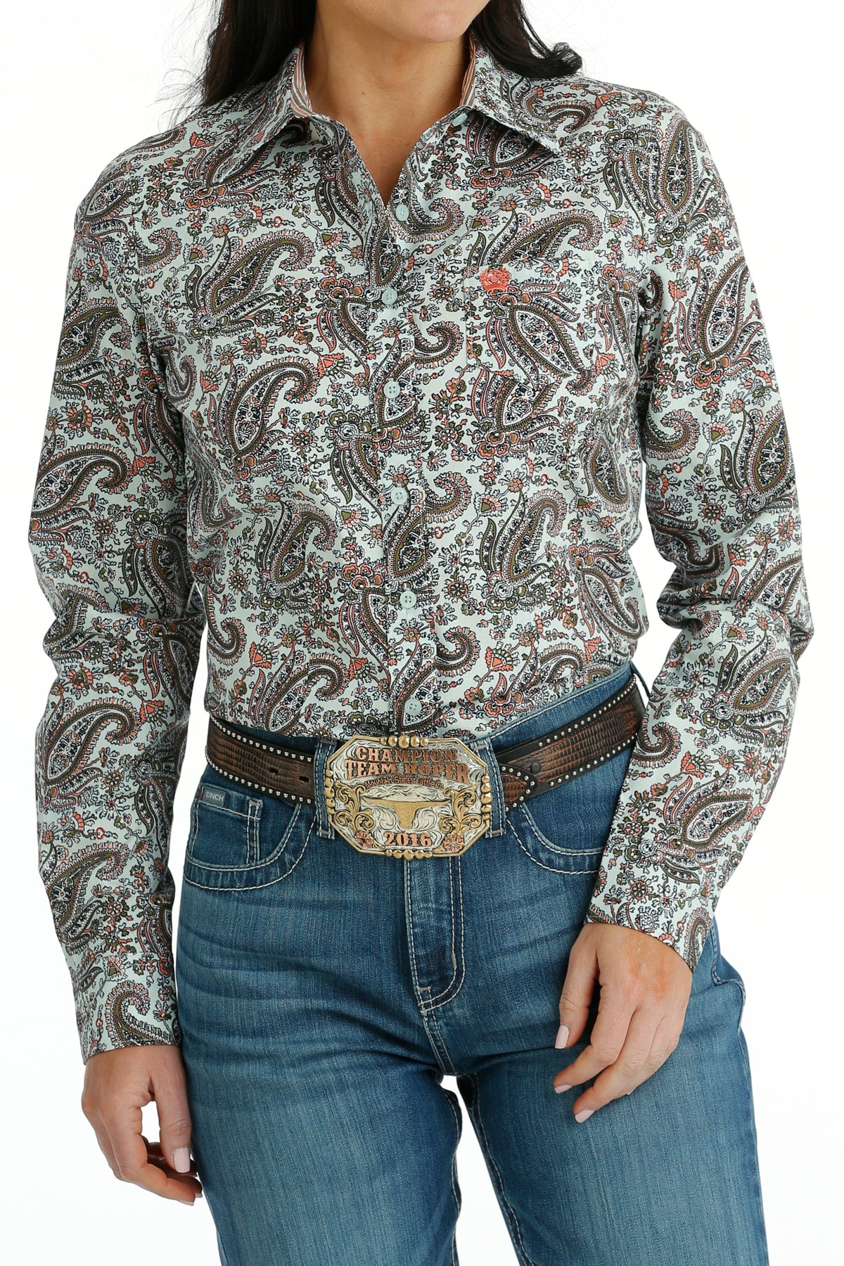 The Lily Ardene Ladies Button Up Shirt by Cinch
