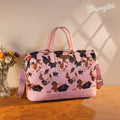 The Dairy Delight Weekender Bag by Wrangler - Pink