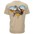 The Buffalo Heart Tee by Hooey in Buckskin