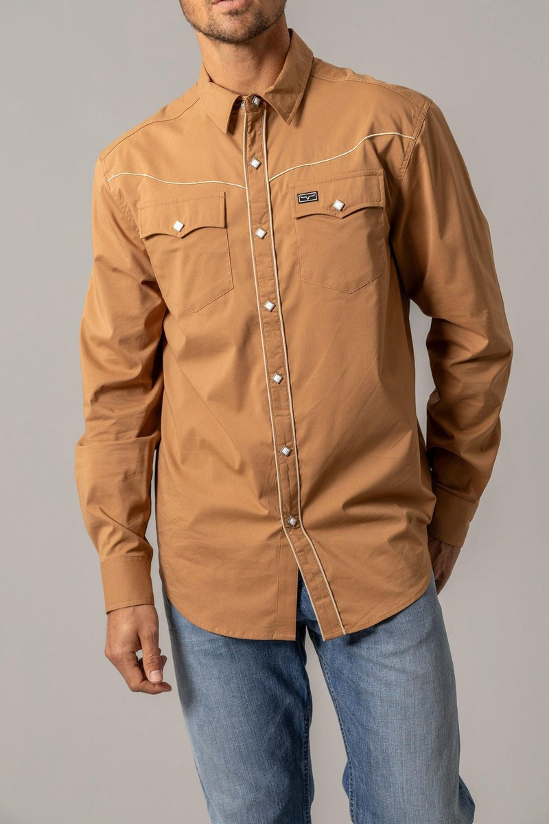 The Laneboro Pearl Snap by Kimes Ranch - Brown