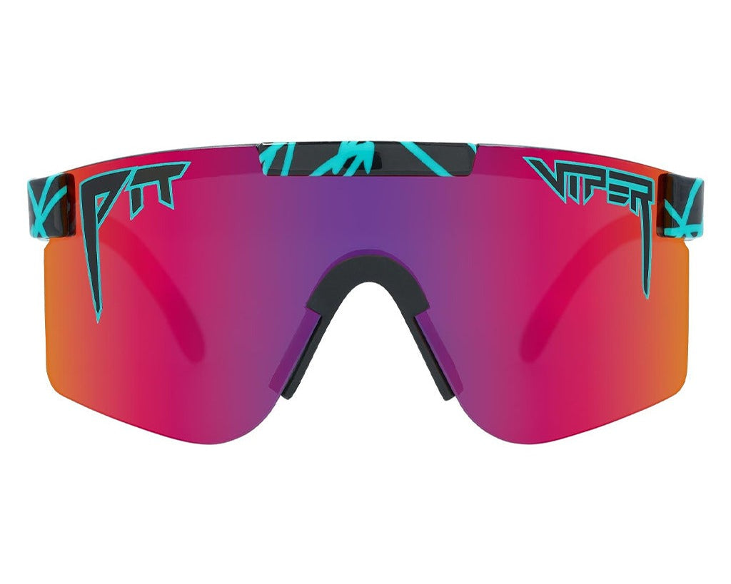 The Original Volatge Polarized Pink Purple Sunglasses by Pit Viper - Double Wide