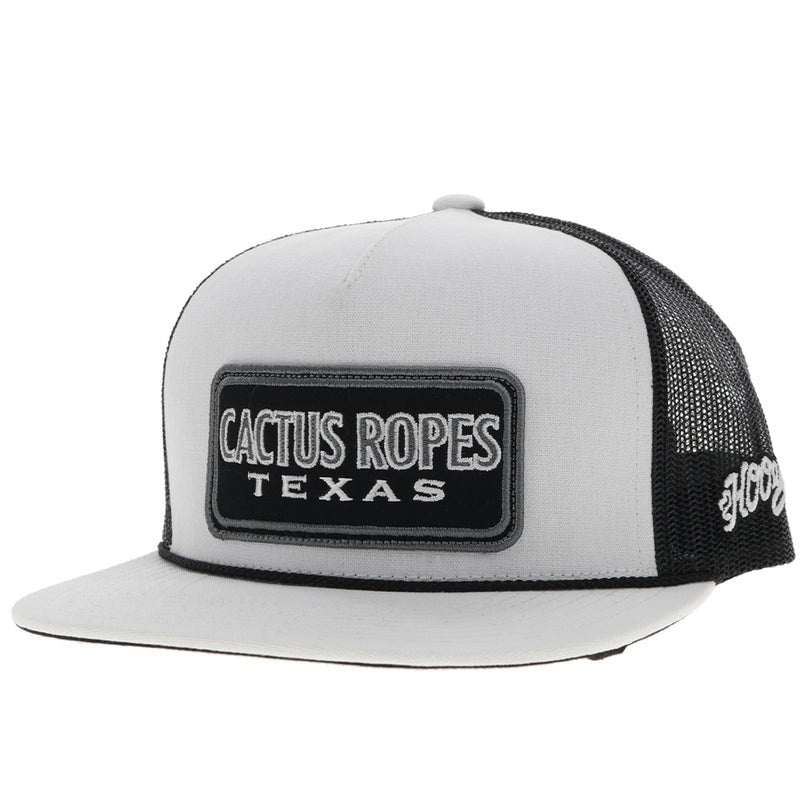 Cactus Ropes by Hooey White/Black Hat